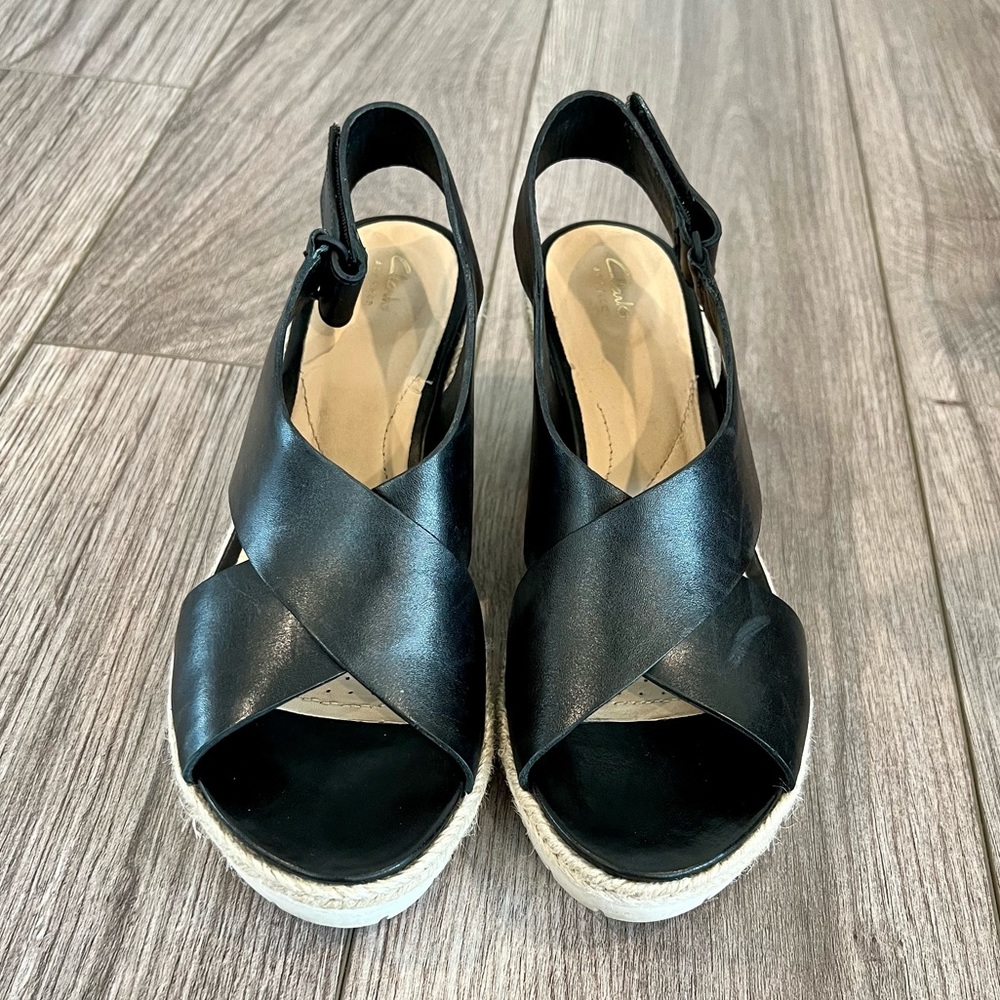 Clarks Platform Sandal